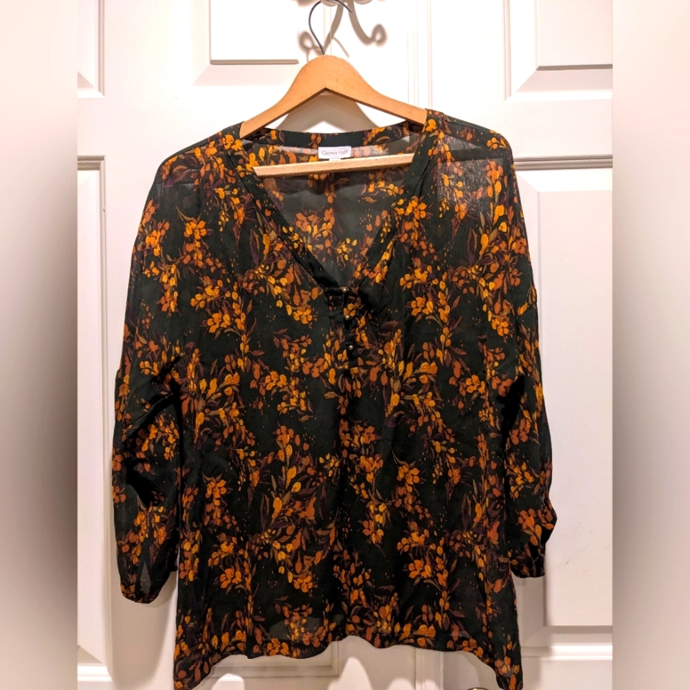 Crepe Silk Top